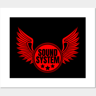 Soundsystem wing Posters and Art